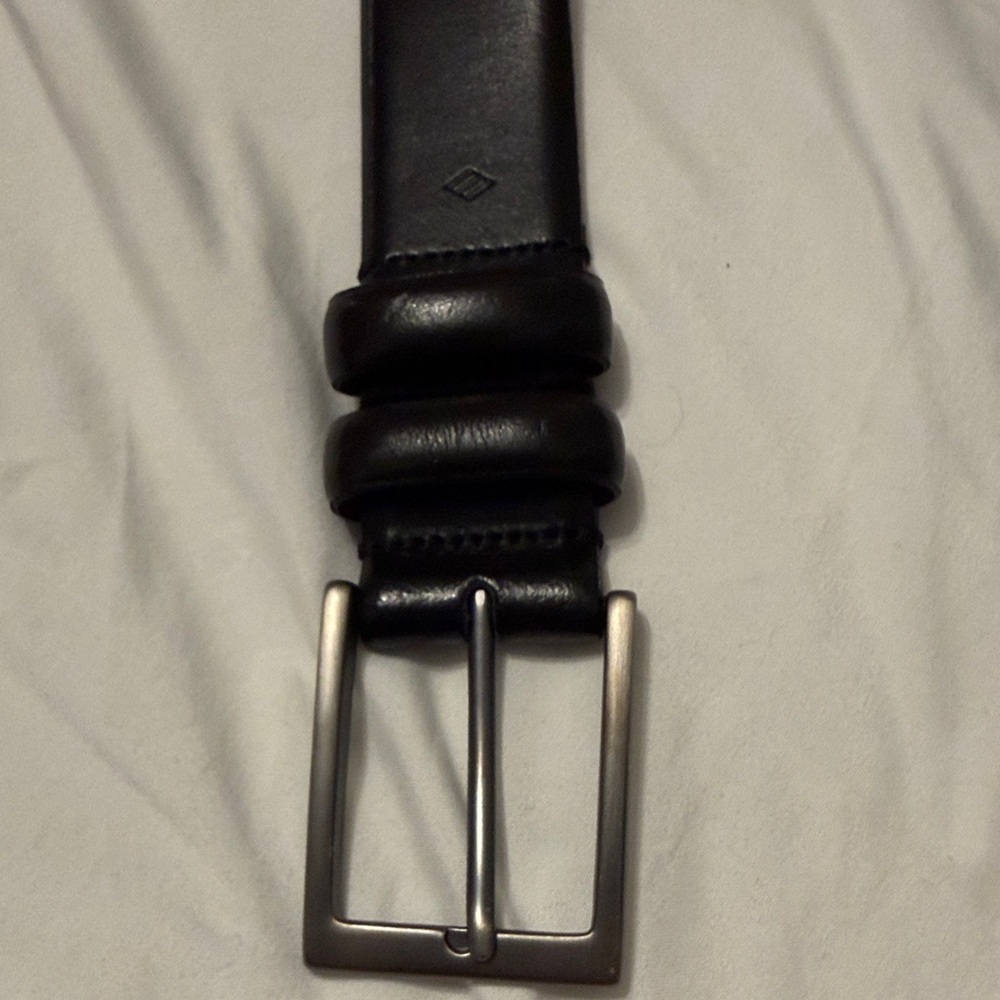Joseph Abboud Black Leather Belt